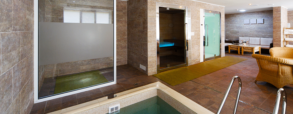 Modern Gym with Sauna and Steam Room
