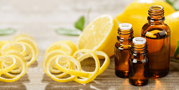 Citrus essential oil for sauna aromatherapy