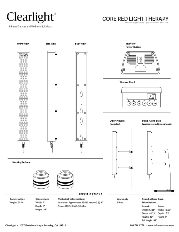 Clearlight Tower Schematics