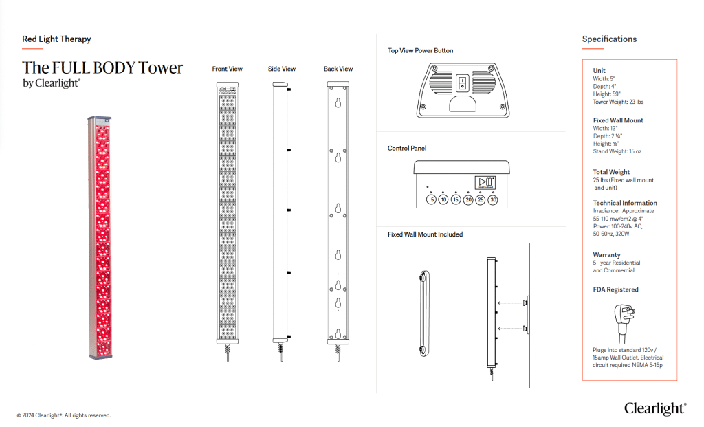 Full Body Tower Schematics